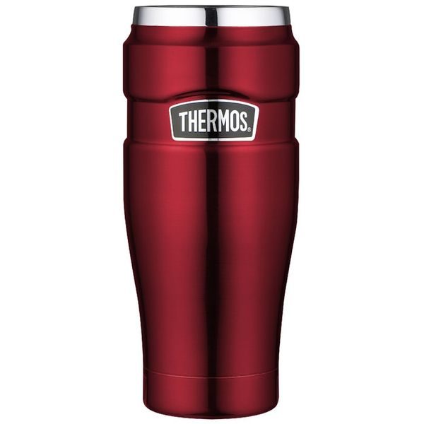 Vodotěsný termohrnek 470 ml červená