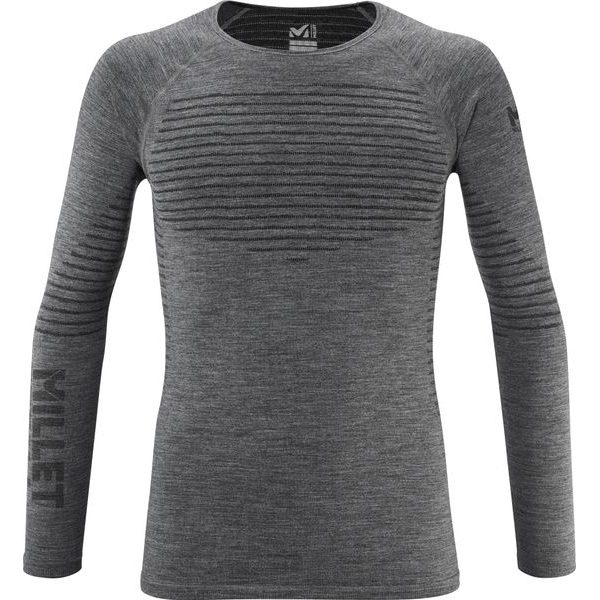 DRYNAMIC WARM LS TEE M ANTHRACITE GREY