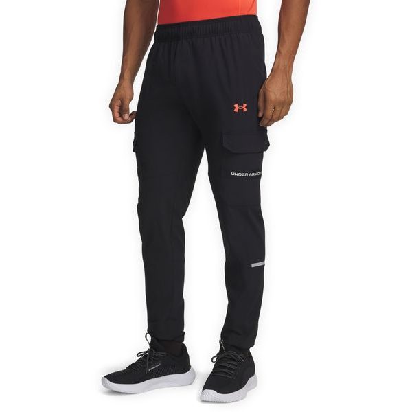 Tech Utility Woven Pant-BLK