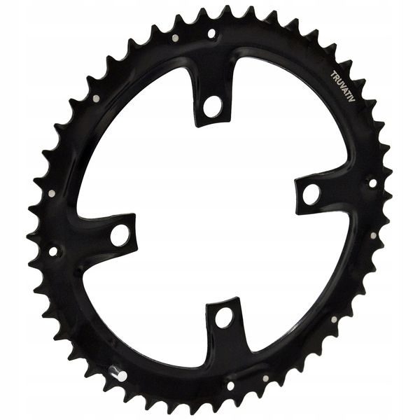 11.6215.017.000 - CRING MTB 48T BV3 104 STEEL MATTEBLACK