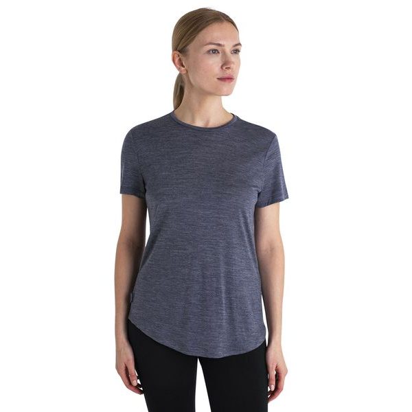 W Mer 125 Cool-Lite Sphere III SS Tee MIDNIGHT NAVY HTHR