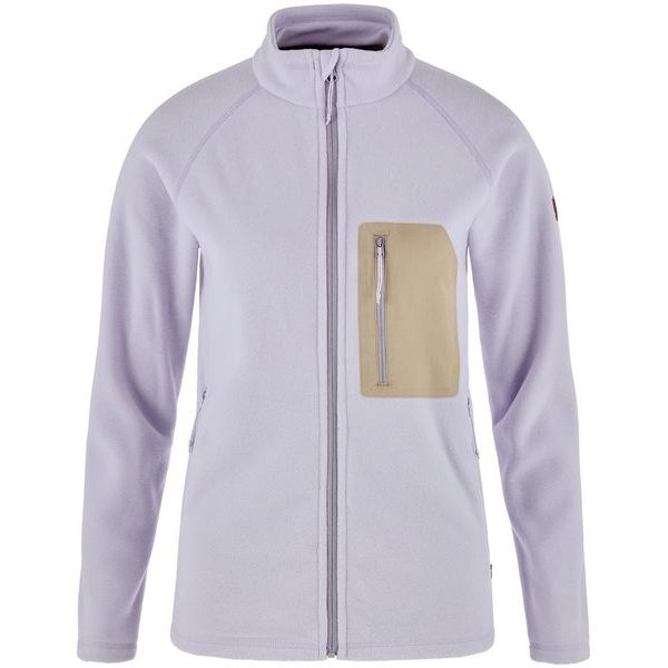 Kaipak Fleece W Lavender Mist-Fossil