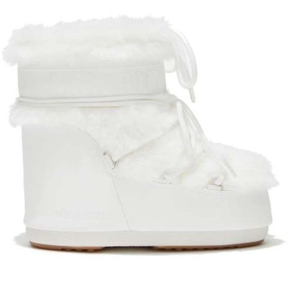 ICON LOW FAUX FUR OPTICAL WHITE