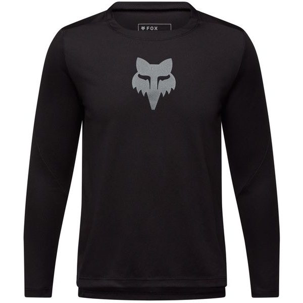 Yth Ranger Ls Jersey Fox Head Black