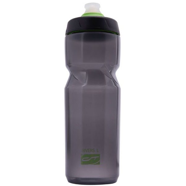 Bottle Rivers L 800 ml black/neogreen