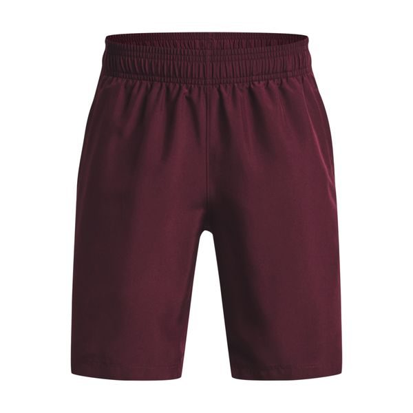 Woven Graphic Shorts-MRN
