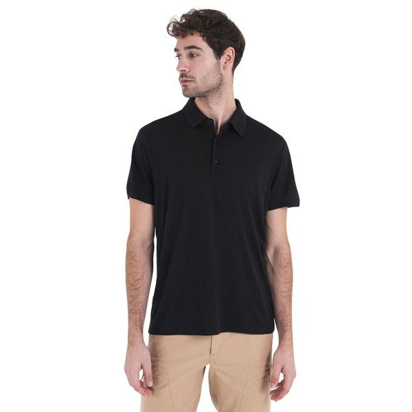 M Mer 150 Tech Lite III SS Polo BLACK