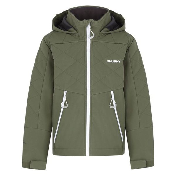 Dětská softshell bunda Salex K khaki