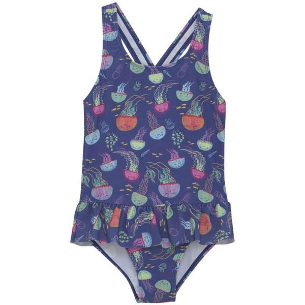 Swimsuit W. Skirt, AOP-6149-Marlin
