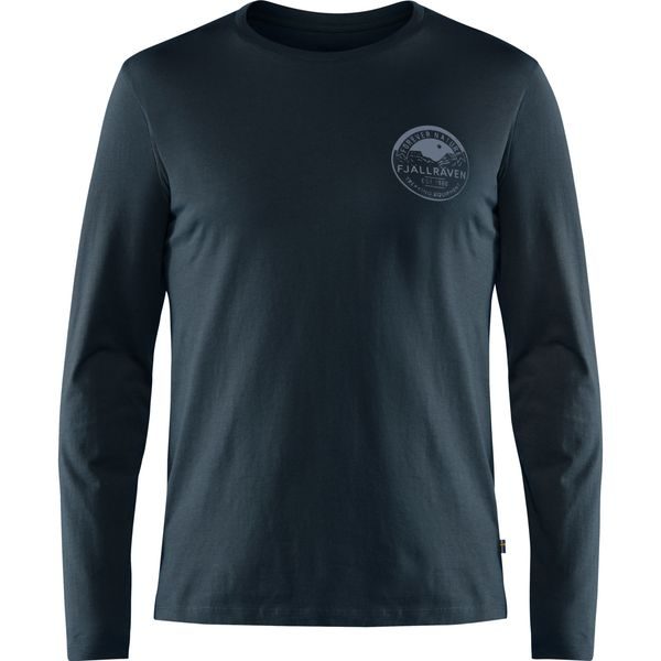 Forever Nature Badge LS M Dark Navy