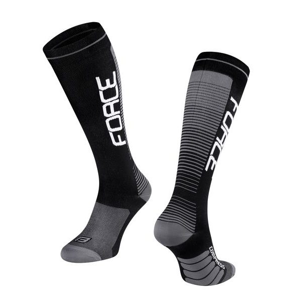 COMPRESS, black and grey