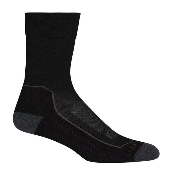 W Hike+ Light Crew, BLACK/MONSOON/MINK