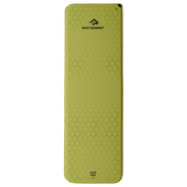 Camp Self Inflating Mat - Large Rectangular Wide Tarragon