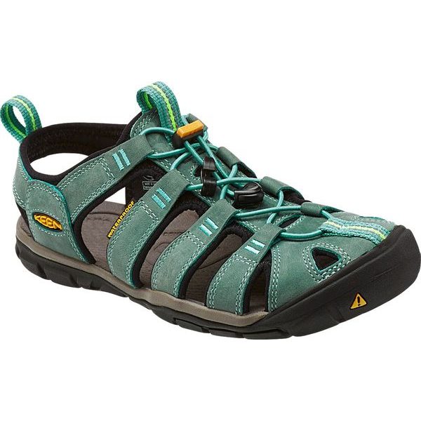 CLEARWATER CNX LEATHER W mineral blue/yellow
