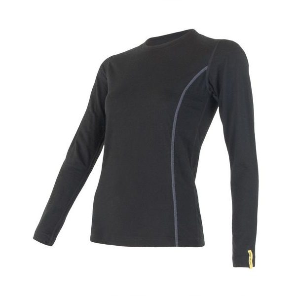 MERINO ACTIVE dámské triko dl.rukáv černá