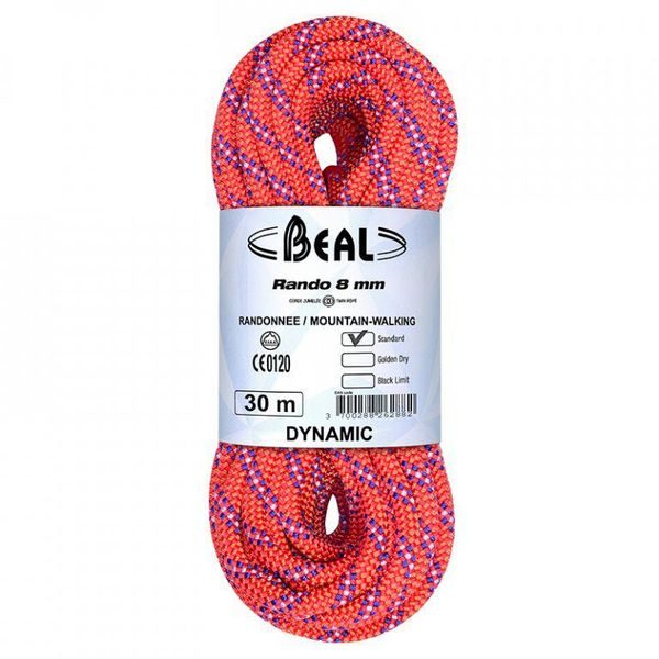 Rando 8 mm classic orange 20 m
