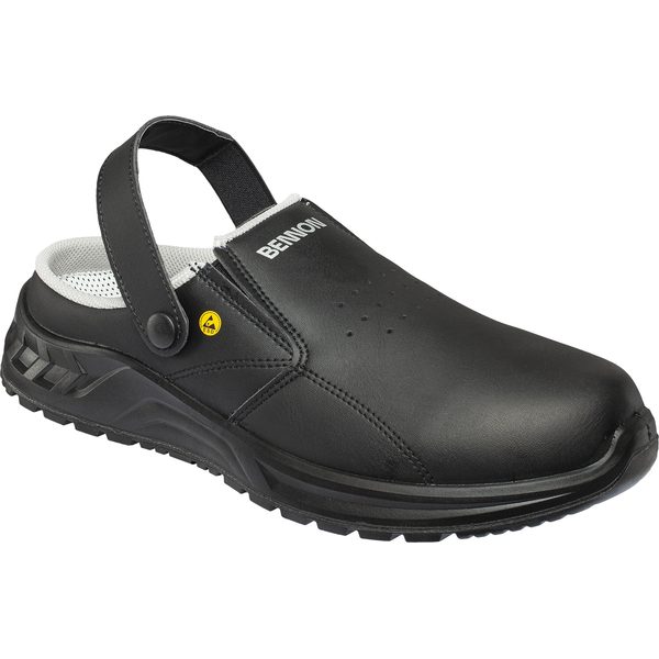 BLACK OB ESD Slipper Black