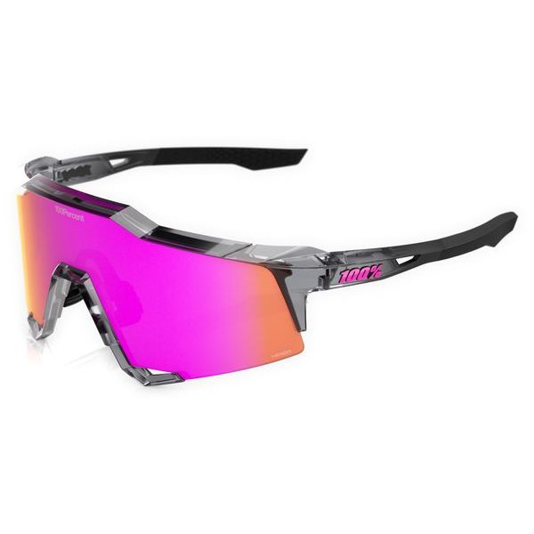 SPEEDCRAFT MLB Polished Translucent Grey - HiPER Vital Pink Mirror Lens