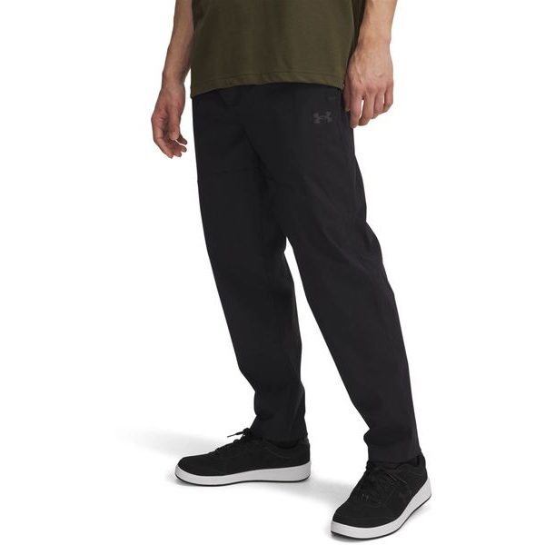 UA UNSTPBLE WOVEN TX TAPER-BLK