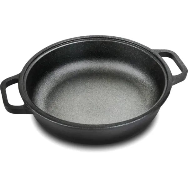 Nepřilnavý kastrol 28 cm 3 ltr. se skleněnou poklicí BLACKPLUS, na indukci