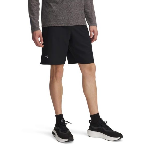 UA LAUNCH 9in SHORTS černá