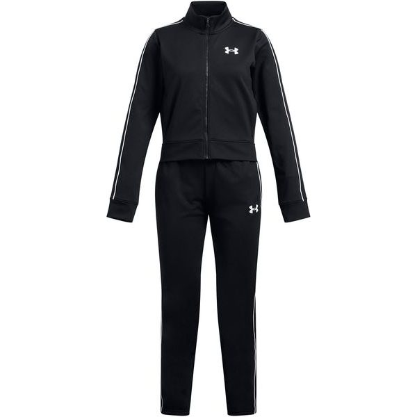 UA Icon Knit Crop Tracksuit-BLK