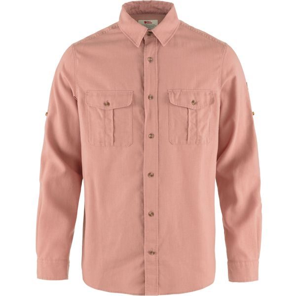 Övik Travel Shirt LS M Dusty Rose