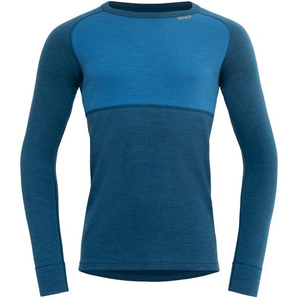 Expedition Merino Silk Shirt Man, Flood/Blue