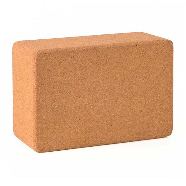 YOGA Block - 23 x 15 x 7,5 cm korkový