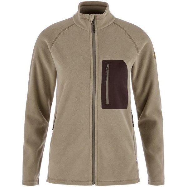 Kaipak Fleece W Suede Brown-Black Oak