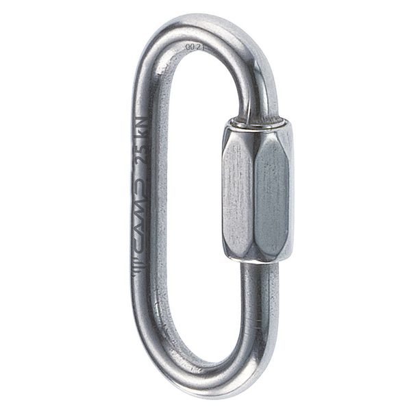 Oval Quick Link; 5mm; stainless steel