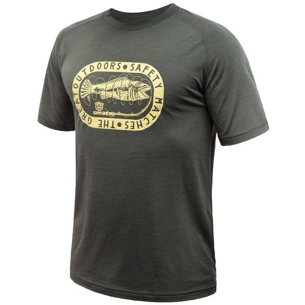 MERINO AIR OUTDOORS olive green