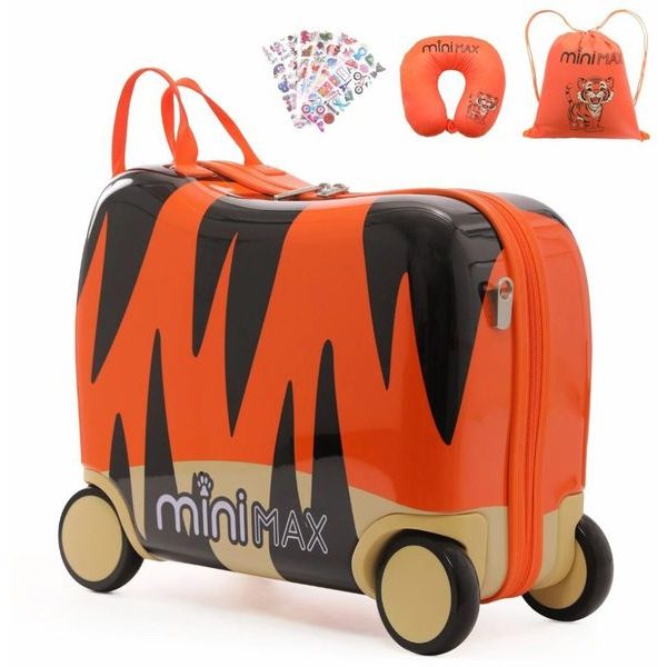MiniMax Ride-On Tiger - Oranžová