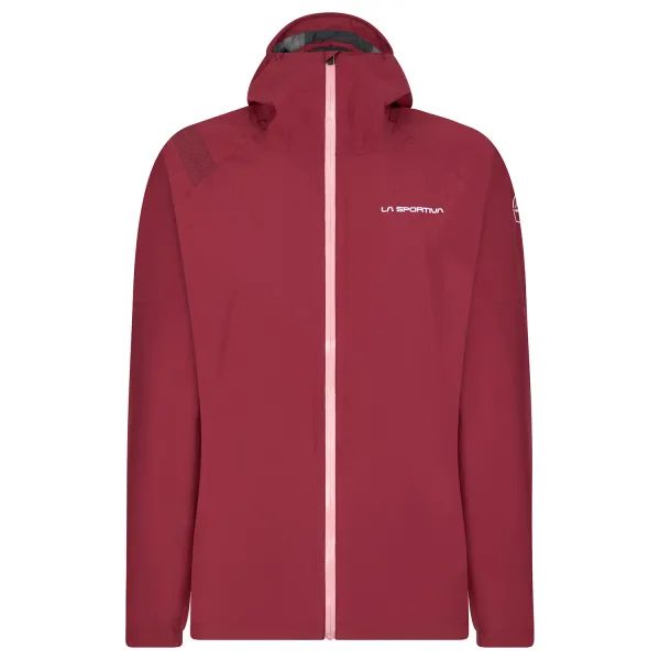 Run Jkt W, Red Plum