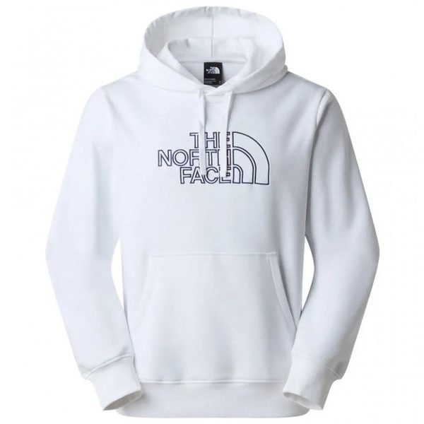 M DREW PEAK LIGHT REGULAR HOODIE TNF WHITE/SUMMIT NAVY