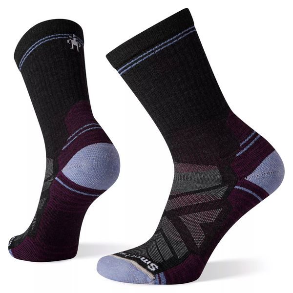 W PERFORMANCE HIKE LIGHT CUSHION CREW, charcoal