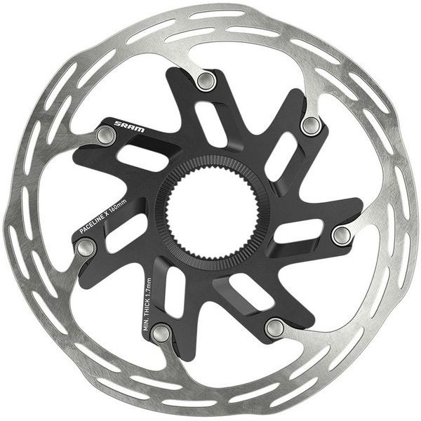 00.5018.037.035 - SRAM ROTOR CNTRLN 2P CL 160MM BLK ROUNDED LR