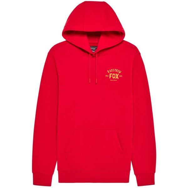 Slogan Fleece Po Flame Red