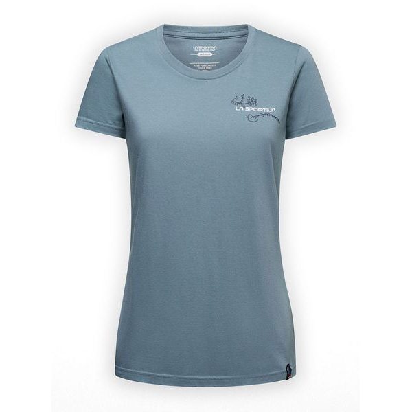 Climb Flower T-Shirt W Limestone/Night Sky