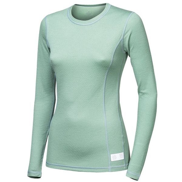 MERINO DF dámské triko dl.rukáv basil green