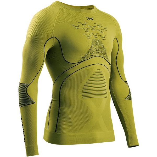 ENERGY ACCUMULATOR 4.0 SHIRT ROUND NECK LG SL MEN MOSS GREEN
