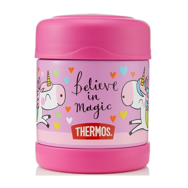 Dětská termoska na jídlo 290 ml jednorožec