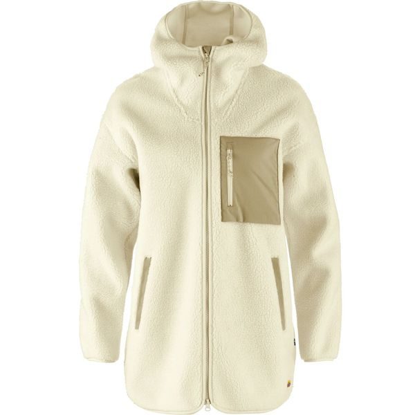 Vardag Pile Fleece Long W Chalk White
