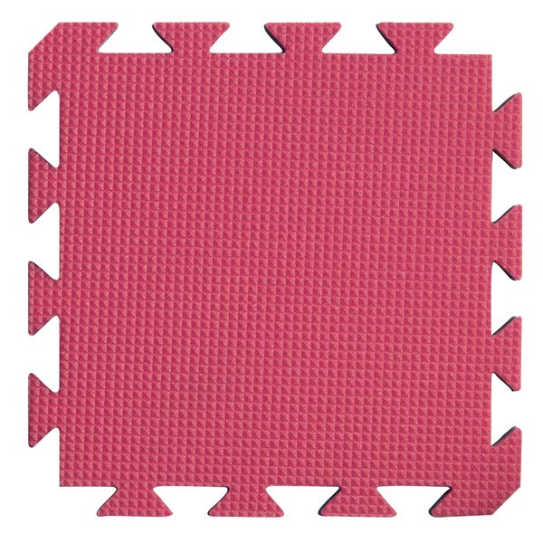 Foam carpet blue/pink 29x29x1,2 cm