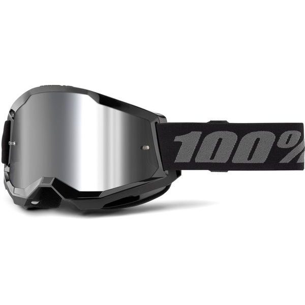 STRATA 2 Goggle Black - Mirror Silver Lens