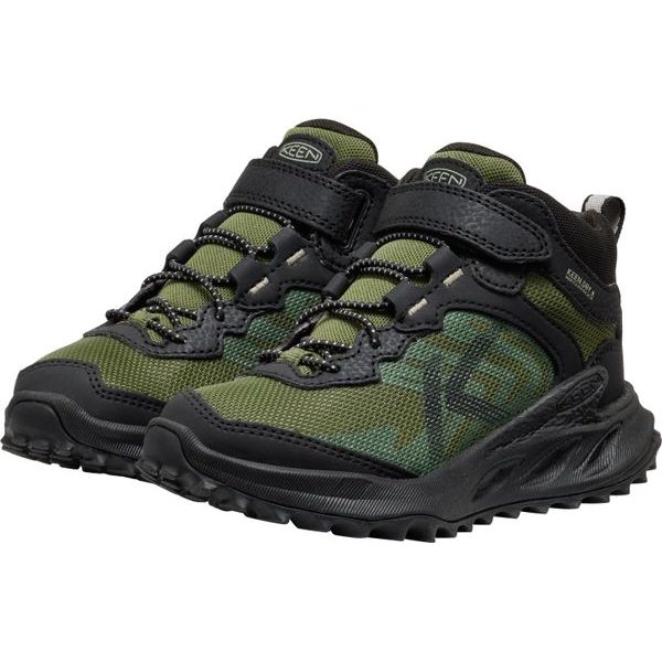 ZIONIC MID WP CHILDREN, black/bronze green