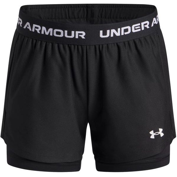 UA Tech Play Up 2n1 Short-BLK