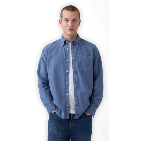 847912-06 Košile Oxford Shirt Modrá