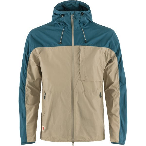High Coast Wind Jacket M Fossil-Deep Sea