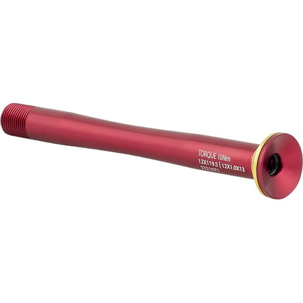 Skewer Bontrager Switch Lever Pro 12 x 119.5mm Red Front